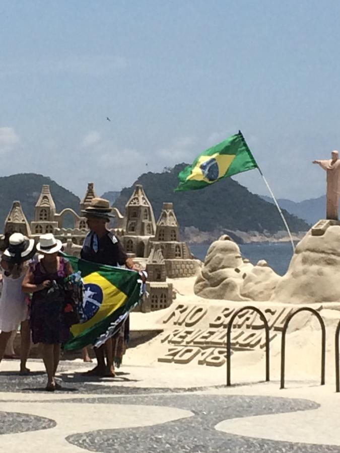 Apartamento Copacabana - Quadra Da Praia Rio de Janeiro Dış mekan fotoğraf