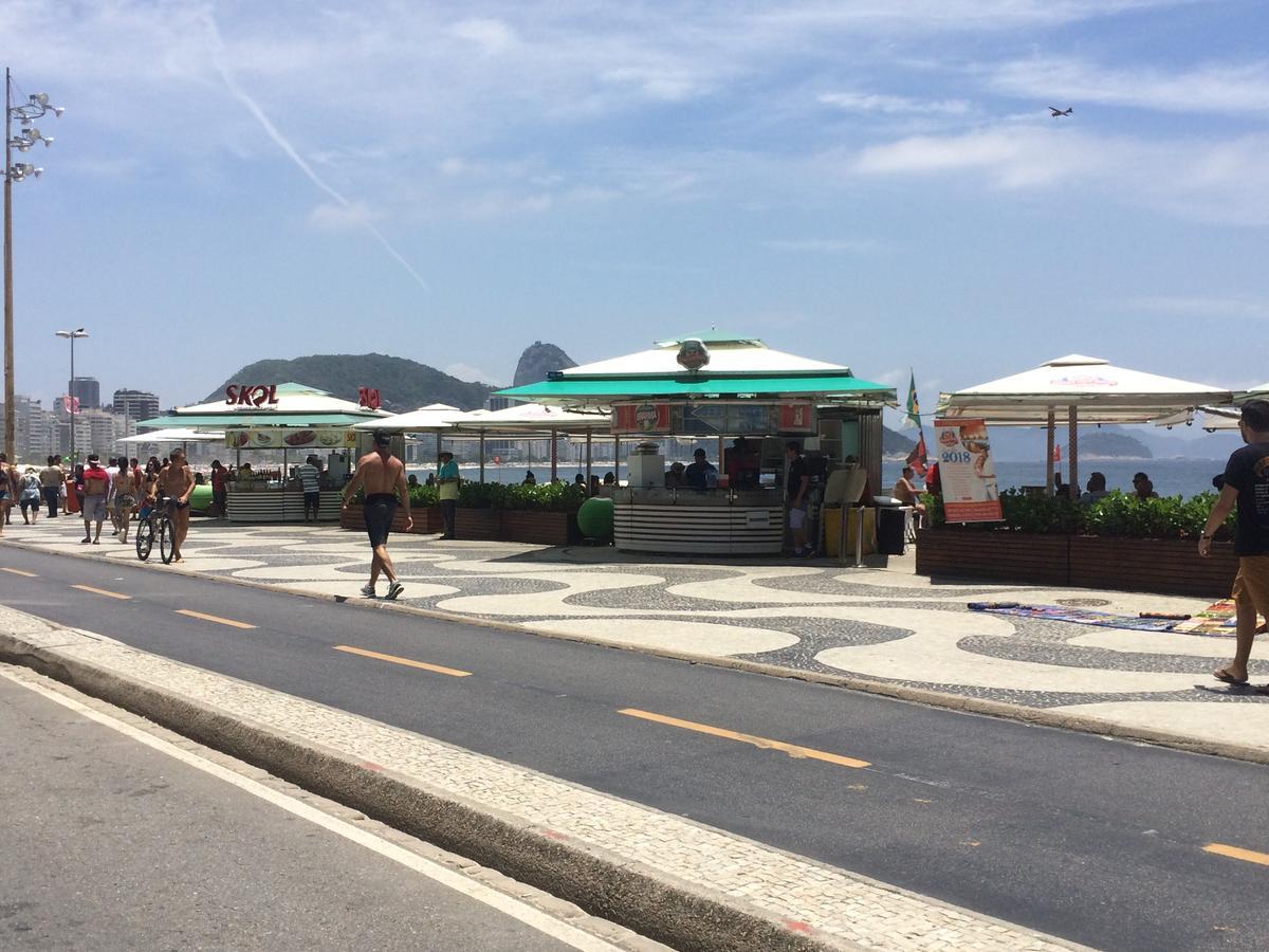 Apartamento Copacabana - Quadra Da Praia Rio de Janeiro Dış mekan fotoğraf