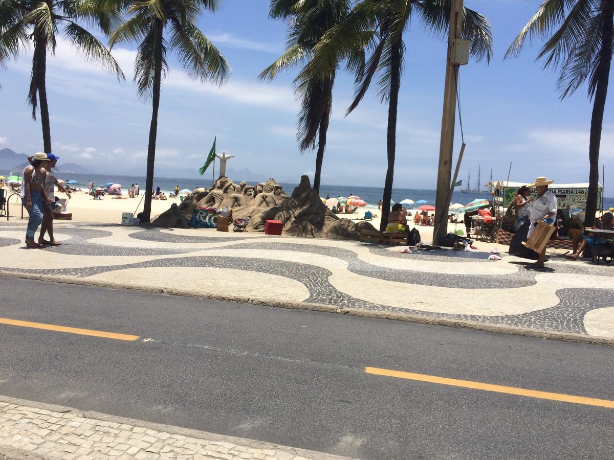 Apartamento Copacabana - Quadra Da Praia Rio de Janeiro Dış mekan fotoğraf